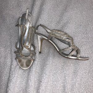 Silver heels